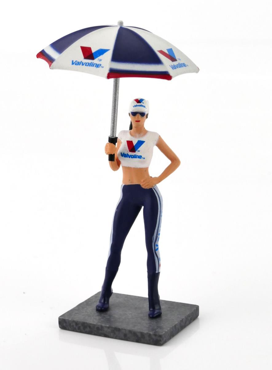 Valvoline Girl with Umbrella