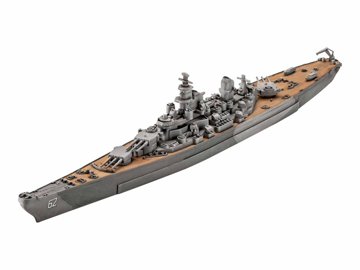 US USS New Jersey WWII Battleship (1:1200 Scale)