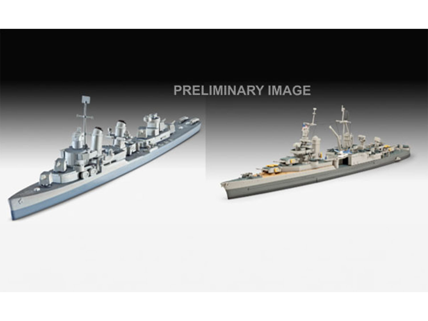 *Pacific Warriors USS Fletcher/Indianapolis Gift Set(1:700)