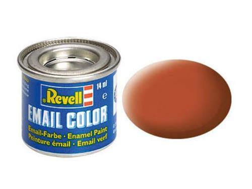 Enamel Paint 'Email' (14ml) Solid Matt Brown RAL8023