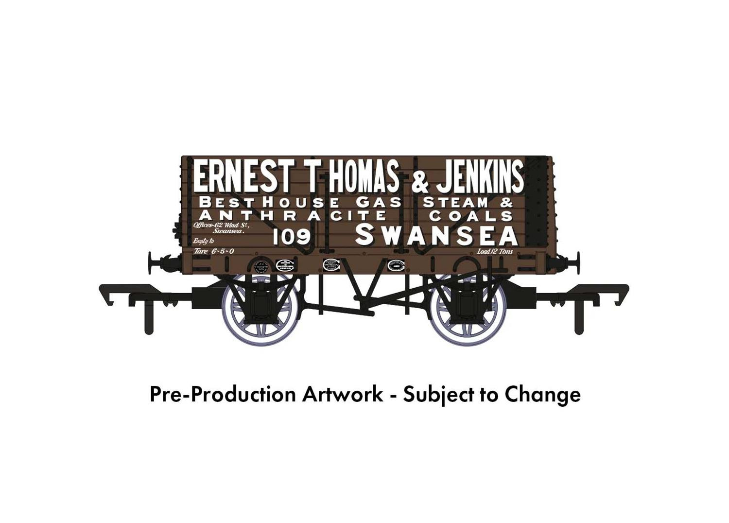 RCH 1907 7 Plank Open Wagon Ernest Thomas Jenkins
