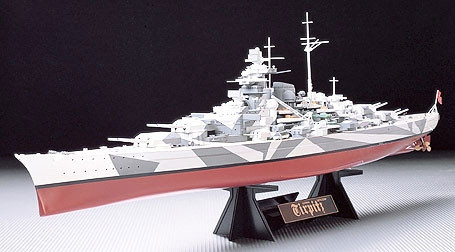 German Navy Battleship Tirpitz (1:350 Scale)