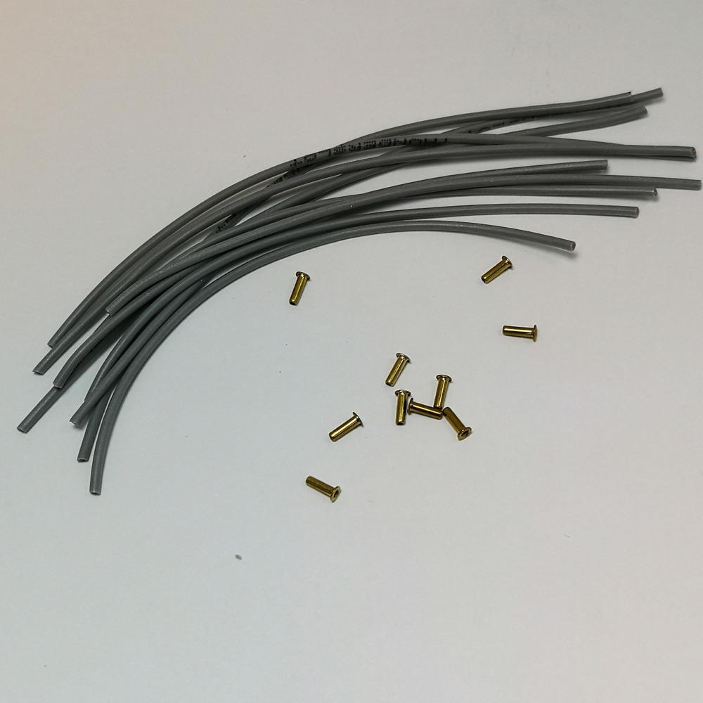 Cut Silicon Lead Wires with Eyelets