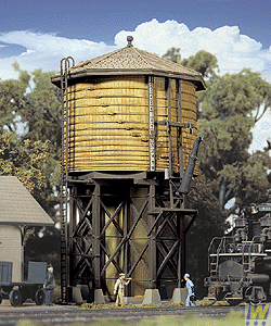 Wood Water Tank Yellow Ochre (Pre-Built)