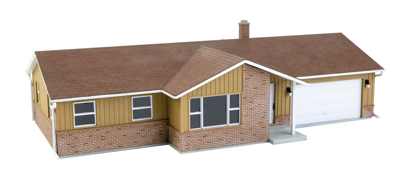 Ranch House with Double Garage Kit