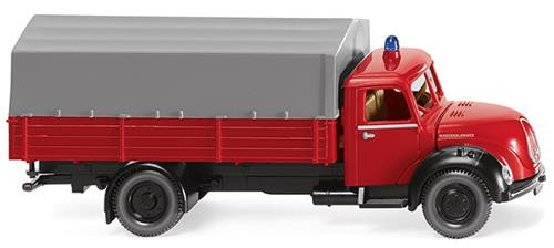 Magirus Flatbed Truck Fire Brigade