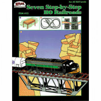 Seven Step by Step HO Railroads Booklet