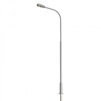 Single Arm Street Light Grey Warm White LED (3)