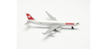Aviation Toys Single Plane A340 Swiss Air