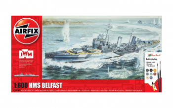 #D# British HMS Belfast Gift Set (1:72 Scale)
