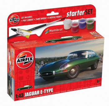 Jaguar E-Type Starter Set (1:43 Scale)