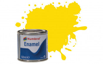 No 69 Yellow Gloss Enamel Paint (50ml)
