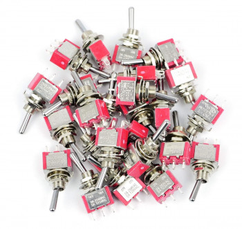 SPDT Mini Toggle Switches (25)