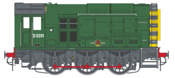 *Class 08 D3201 BR Late Green w/Wasp Stripes