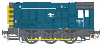 *Class 08 538 BR Blue w/Wasp Stripes (DCC-Fitted)