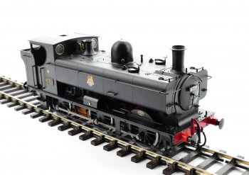 57xx Class Pannier 6739 BR Black Early Crest (DCC-Fitted)