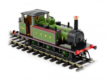 Terrier A1X 734 LSWR Green (DCC-Fitted)