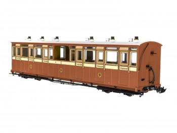 *L&B Open 3rd Coach No.8 1897-1901 (DCC-Fitted)