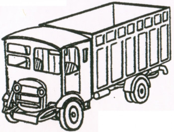 Thornycroft A1 High Side Coke Lorry (1930-50) Kit