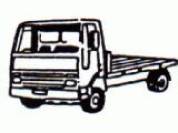 Ford Cargo Flatbed Lorry Kit
