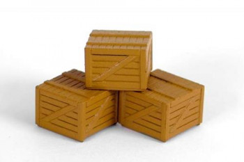 Small Wooden Crates 3pc (Pre-Built)