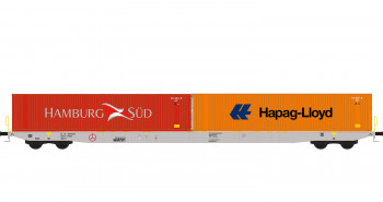 *Boxxpress Sggnss80 Hamburg/Hapag-Lloyd Container Wagon VI