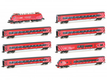 *OBB Railjet Rh1116 100yr Train Pack VI (DCC-Sound)