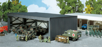 Military - Construction Kit Vehicle Depot