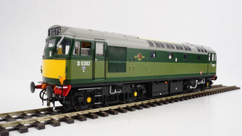 Class 27 D5382 BR Two Tone Green Small Yellow Panels