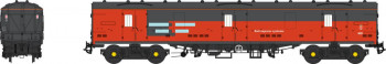 *Mk1 GUV NOX Rail Express Systems Red/Grey