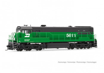 Burlington Northern U25c PhII Diesel Locomotive