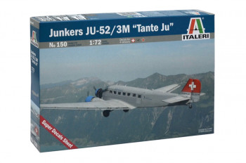 Swiss Junkers JU-52 3/m 'Tante Ju' (1:72 Scale)