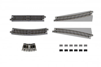 Unitrack Turntable Curved Track Extension Set