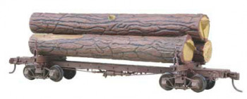 Skeleton Log Car