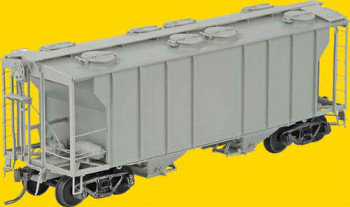 Undecorated PS-2 Hopper Grey