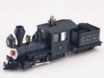 F & C 0-4-0 Locomotive Black with Lettering