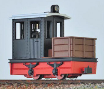 Contractors Loco Black Cab/Red Chassis
