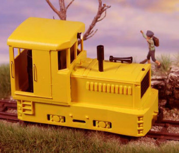 Plymouth Diesel Loco Yellow Body & Chassis