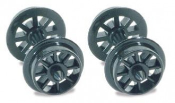 Spoked Wheels on Axles Hardlon Mouldings (4)