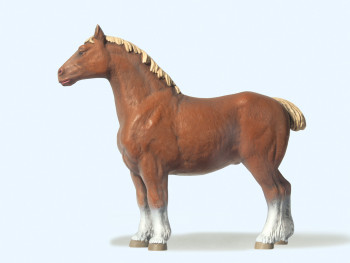 Belgian Horse Figure