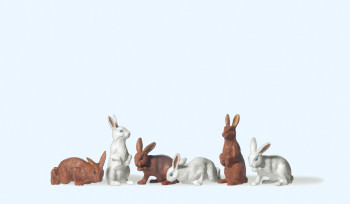Rabbits (6) Figure Set