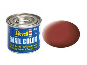 Enamel Paint 'Email' (14ml) Solid Matt Reddy Brown RAL3009