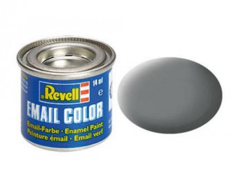 Enamel Paint 'Email' (14ml) Solid Matt Mouse Grey RAL7005