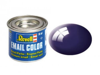 Enamel Paint 'Email' (14ml) Solid Gloss Night Blue RAL5022