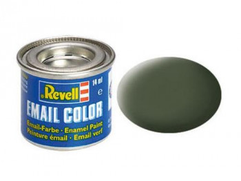 Enamel Paint 'Email' (14ml) Solid Matt Bronze Green RAL6031