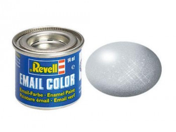 Enamel Paint 'Email' (14ml) Solid Metallic Aluminium