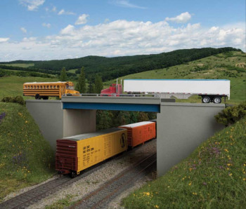 Modern Steel & Concrete Highway Overpass Kit