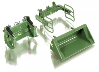 Bressel and Lade Front Loader Green Attachments Set A