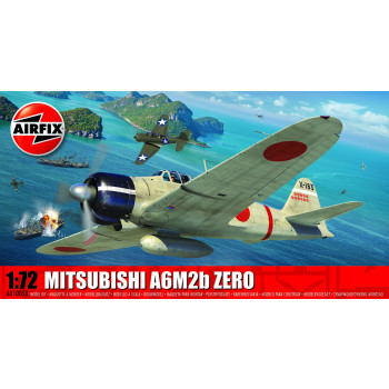 Japanese Mitsubishi A6M2b Zero (1:72 Scale)