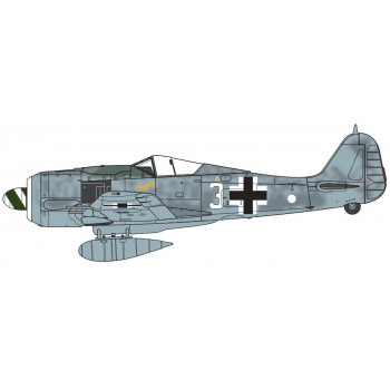 German Focke Wulf FW190A-8 (1:72 Scale)